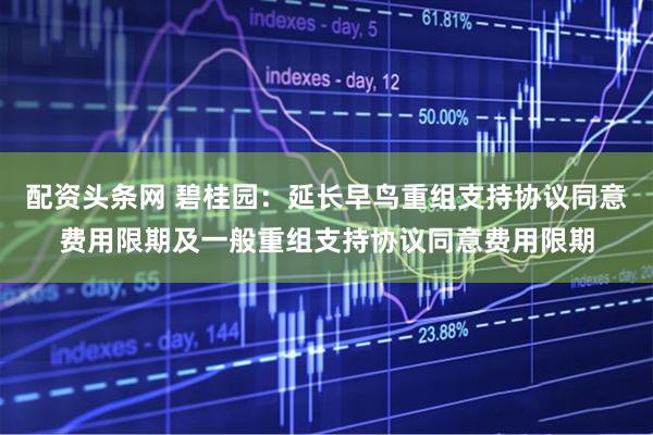 配资头条网 碧桂园：延长早鸟重组支持协议同意费用限期及一般重组支持协议同意费用限期